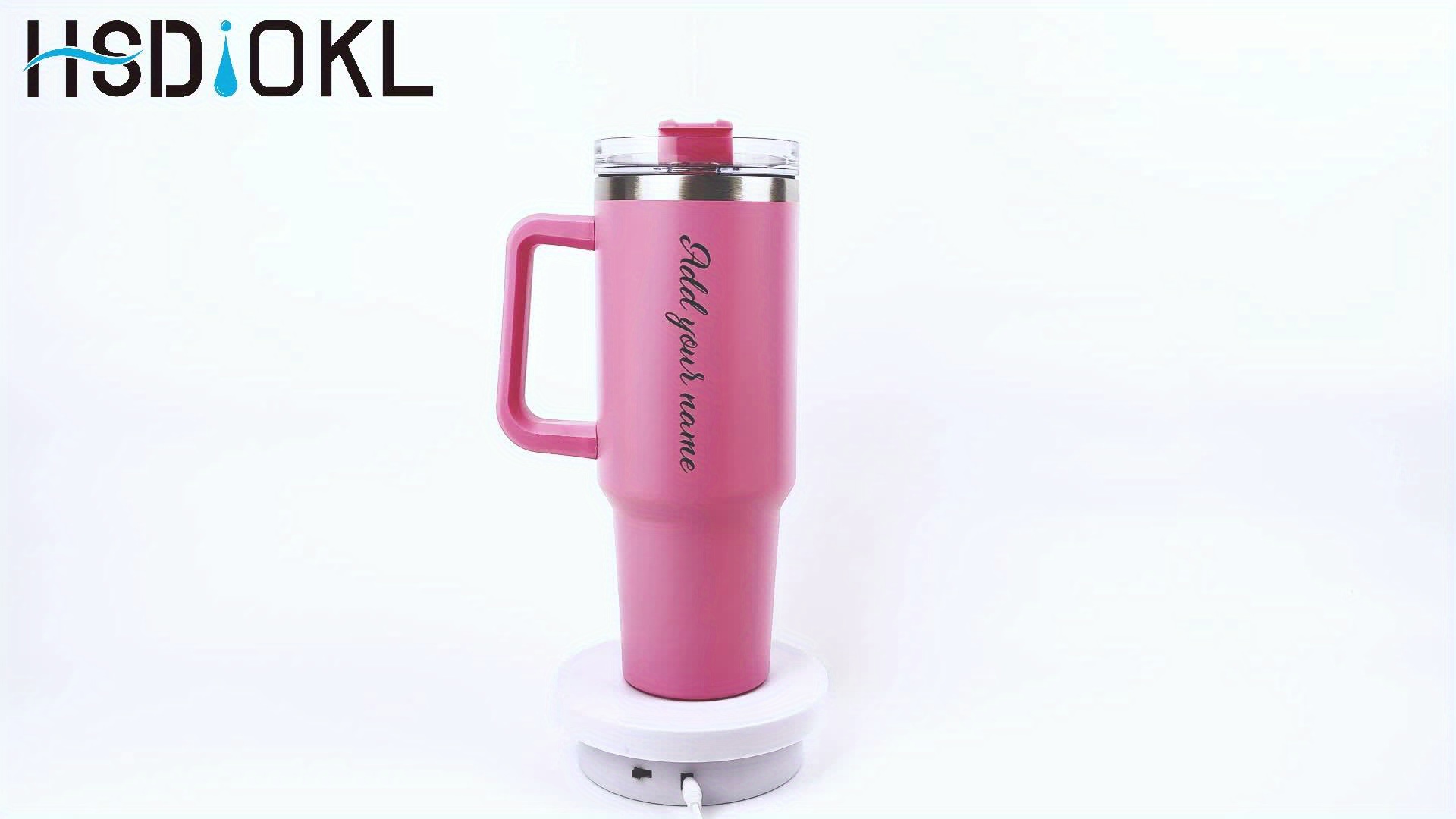 1pc Customizable 40 oz Stainless Steel Tumbler with Lid - Hand Wash Only, Reusable Metal Travel Mug, Oval Shape, Break Resistant, Multipurpose Use, Ideal for Christmas, Halloween, Easter, Hanukkah, Thanksgiving - No Electricity Needed - Image 18