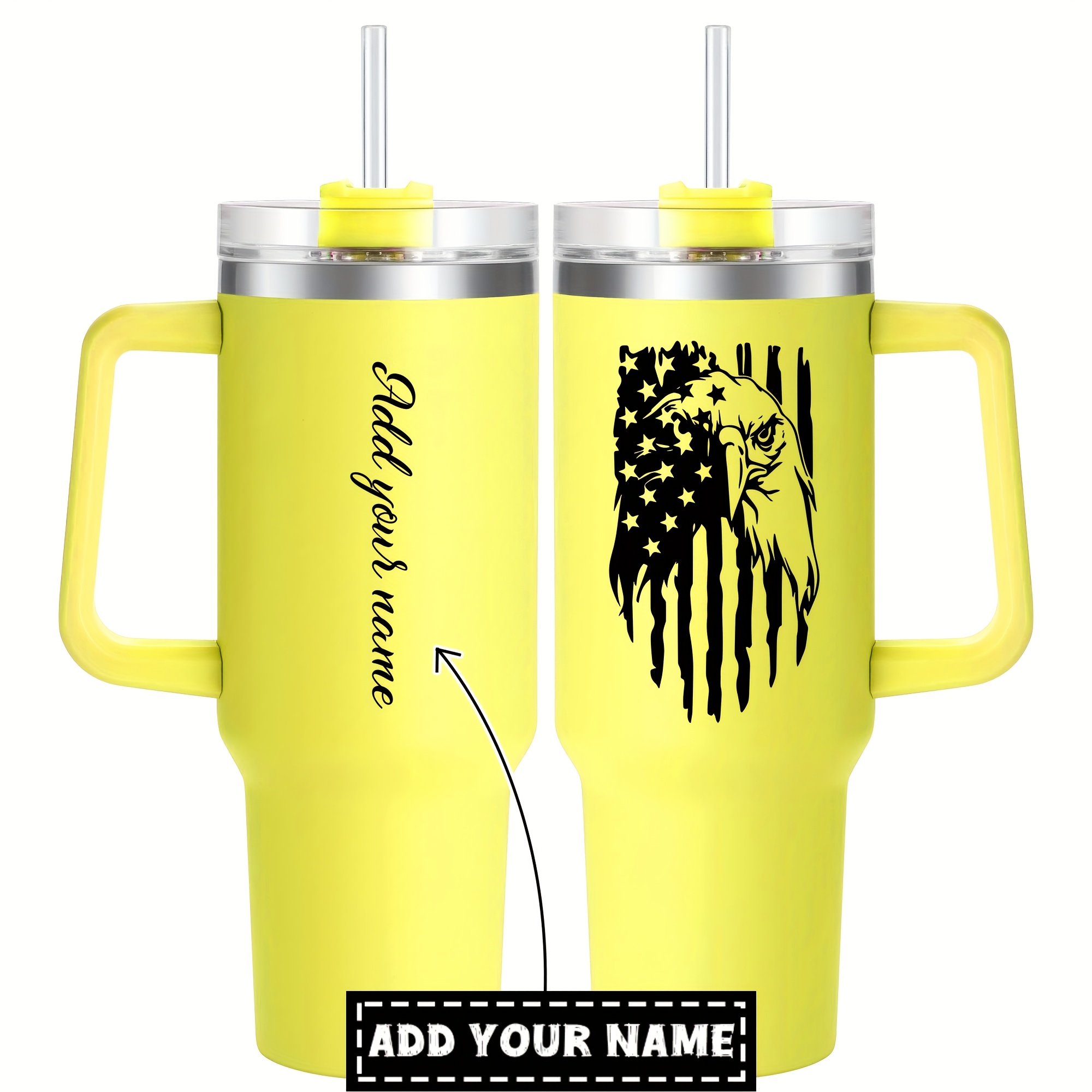 1pc Customizable 40 oz Stainless Steel Tumbler with Lid - Hand Wash Only, Reusable Metal Travel Mug, Oval Shape, Break Resistant, Multipurpose Use, Ideal for Christmas, Halloween, Easter, Hanukkah, Thanksgiving - No Electricity Needed - Image 7