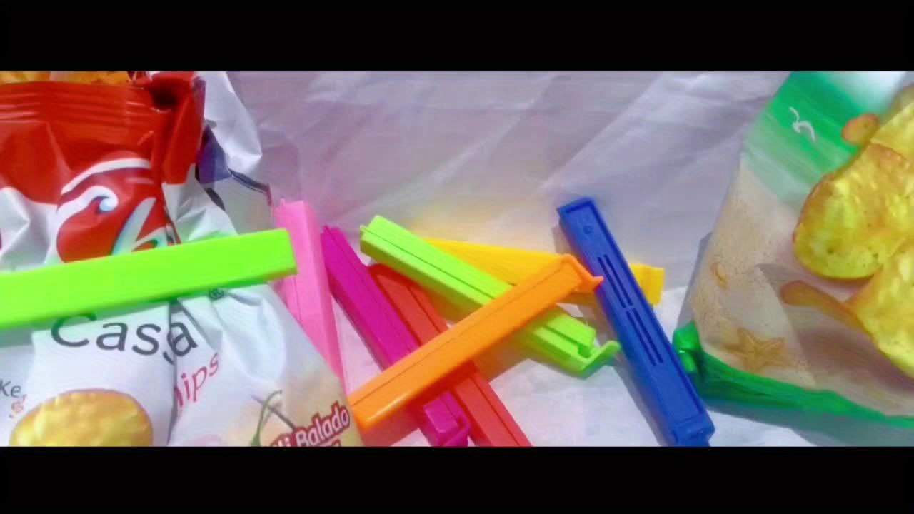 20pcs/10pcs/5pcs Plastic Food Bag Clip, Reusable Sealing Clip, Moisture-proof, Dust-proof, and Fresh-keeping Kitchen Storage Box and Storage Accessories - Image 11