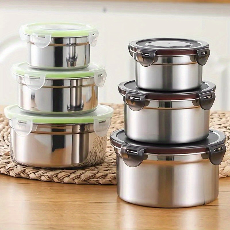 Food Storage Made Simple: 3pcs Plastic Containers with Vented Lids