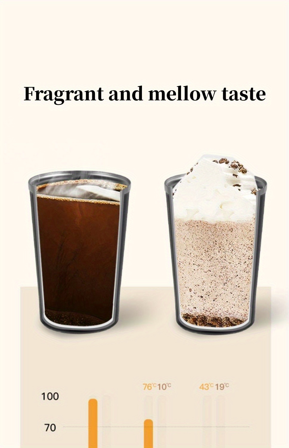 1pc Coffee Mug, Insulation And Cold Insulation Portable European High-end Exquisite Latte Cup For Men And Women, High-end Sense Portable Cup