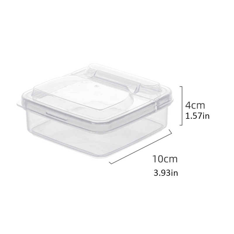 Keep Your Cheese Fresh And Delicious With This Plastic Refrigerator Storage Container!