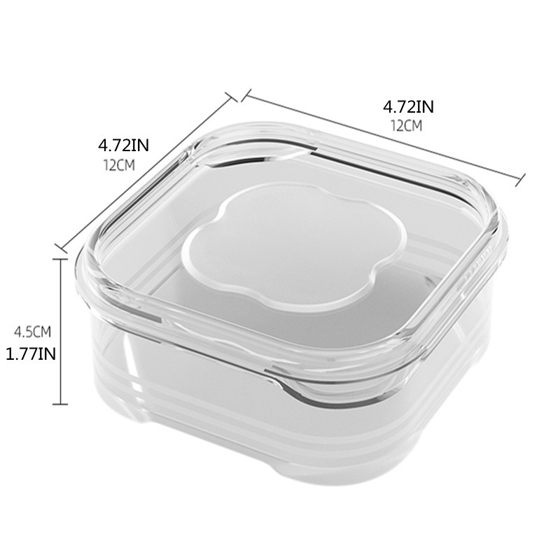 4/8/10pcs Clear Plastic Containers For Refrigerator With Lids, Food Storage Fresh-keeping Box, Dishwasher Safe, Fruit Vegetable Crisper, Dumpling Meat Ginger Garlic Green Onion Food Storage Containers, Home Kitchen Utensil