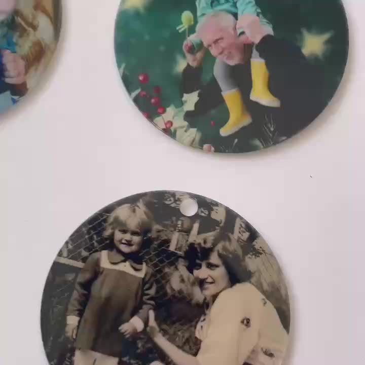 Custom Acrylic Photo Ornament - Personalized Christmas & Holiday Decor, Perfect for Valentine's, Anniversary, Birthday Gifts, Hang Decor - Image 7