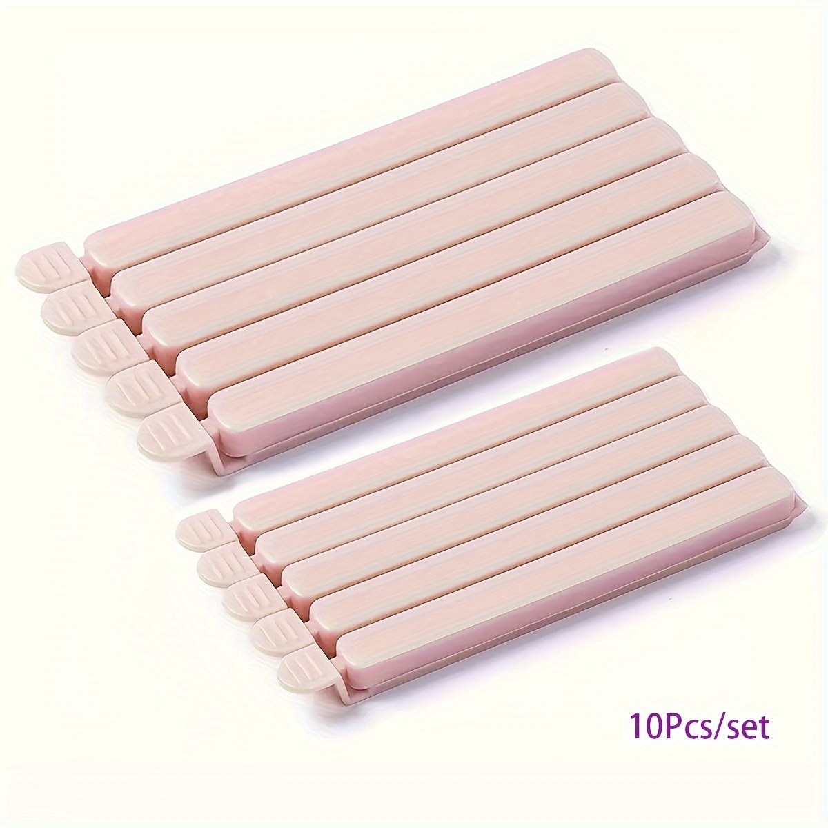 5/10Pcs/set Food Bag Chip Clips, Large/Small Snack Clips, Food Sealing Clips, Food Snack Package Bag Sealing Clips, For Packages Kitchen Storage And Organization Items Accessories, Home Supplies - Image 16