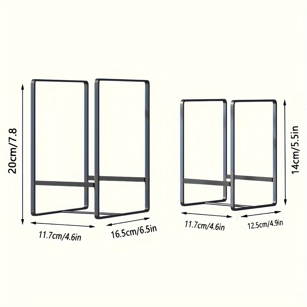 Plate Holder Organizers, Dish Storage Rack Upright Cabinet, Dish Drying Rack, Metal Dish Organizer Stand For Kitchen Countertop And Cupboard