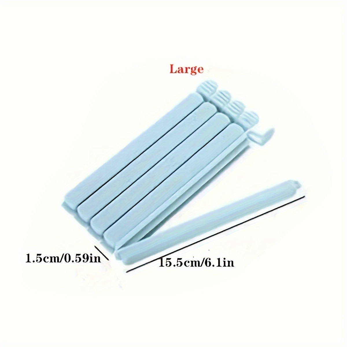 5/10Pcs/set Food Bag Chip Clips, Large/Small Snack Clips, Food Sealing Clips, Food Snack Package Bag Sealing Clips, For Packages Kitchen Storage And Organization Items Accessories, Home Supplies - Image 3