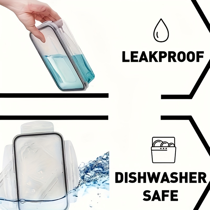 12/24pcs Transparent Kitchen Food Storage Container Set - Microwave Safe, Multipurpose Plastic Meal Prep Boxes with Flip-Top Lids + 24 Chalkboard Labels - Ideal for Vegetables, Fruits, Grains & More