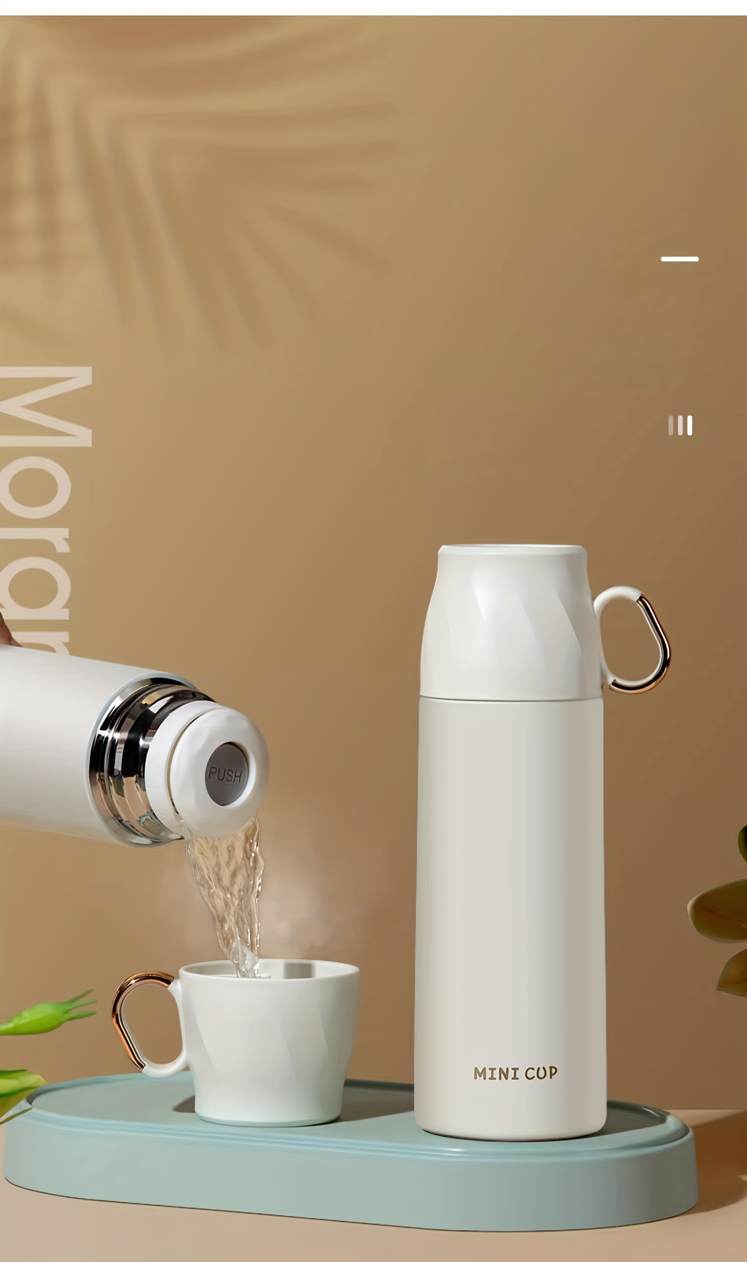 1pc Stainless Steel Thermal Cup, With Gift Box Set, Double Layer Leakproof Insulated Water Bottle, Keeps Hot And Cold Drinks For Hours, Suitable For Cycling, Backpacking, Office Or Car, School, Party, Camping, Travel Accessories