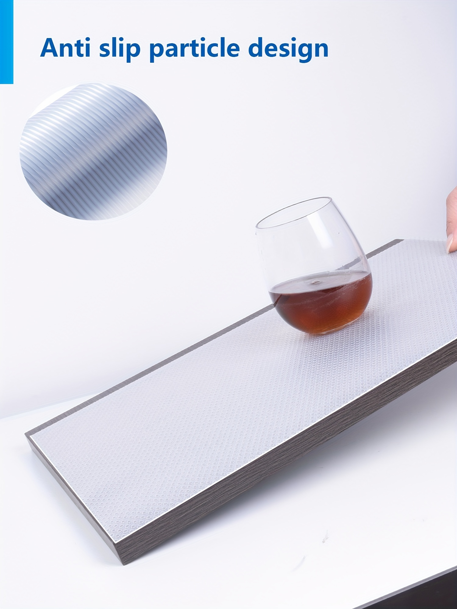 Moisture-Resistant Plastic Drawer Liner - Anti-Scratch, Oil-Resistant, Easy-Clean Kitchen Organizer for Cabinets, Shelves, and Drawers, Shelf Organizer|Sleek White Design|Durable Plastic Material