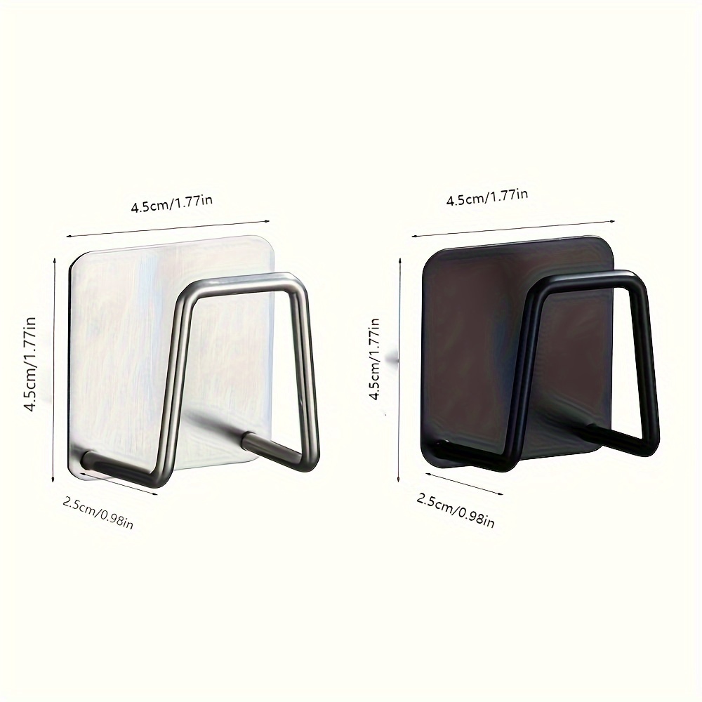 Stainless Steel Kitchen Sink Shelves, Sponge Stands, Sticky Drain Dry Racks, Kitchen Wall Hooks, Accessories, Storage Organizers - Image 8