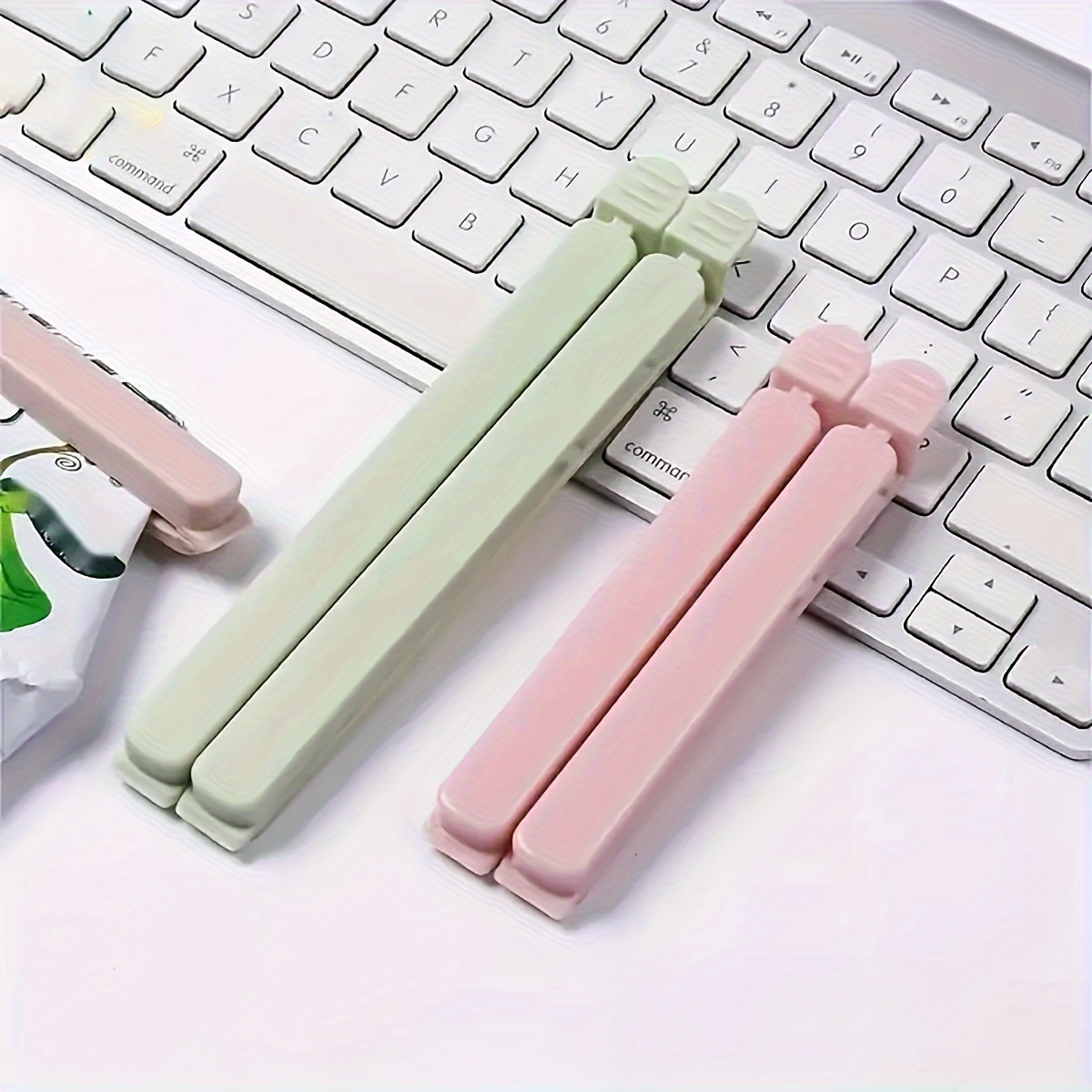 5/10Pcs/set Food Bag Chip Clips, Large/Small Snack Clips, Food Sealing Clips, Food Snack Package Bag Sealing Clips, For Packages Kitchen Storage And Organization Items Accessories, Home Supplies - Image 6