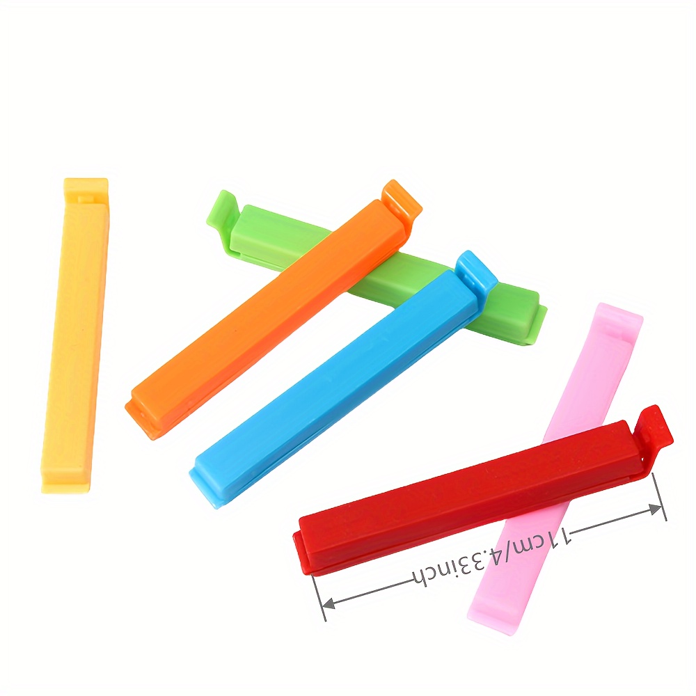 5/10pcs Food Sealing Clip, Long Potato Chip Snack Clamp, Moisture-proof Clamp, Bagged Food Sealing Clip, Plastic Bag Packaging Clips, Home Kitchen Supplies - Image 4