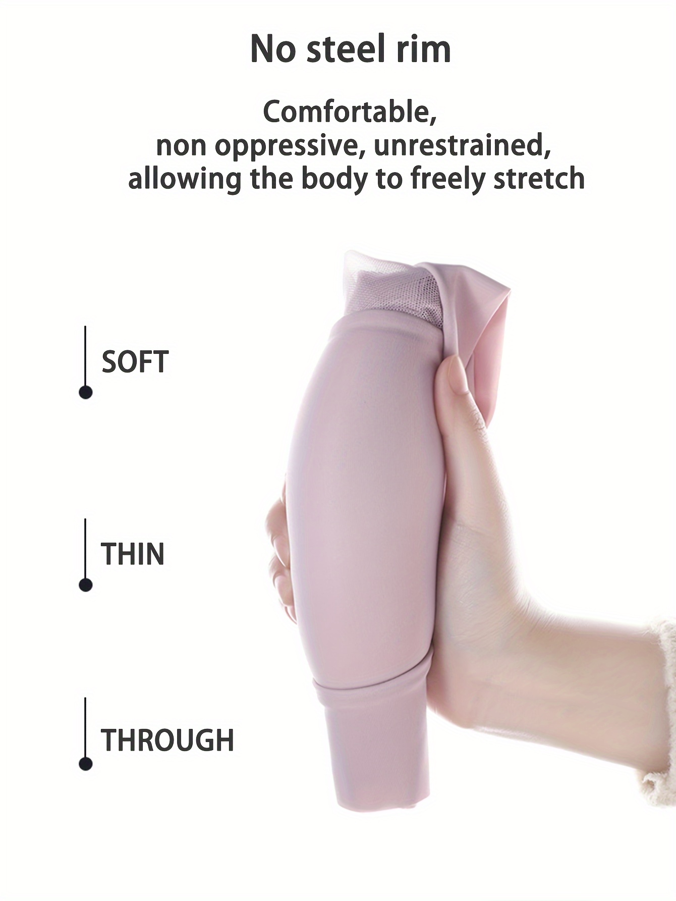 Solid Color Sexy No Steel Ring Women'S Underwear Comfortable Breathable Gathered Vest Bra Underwear