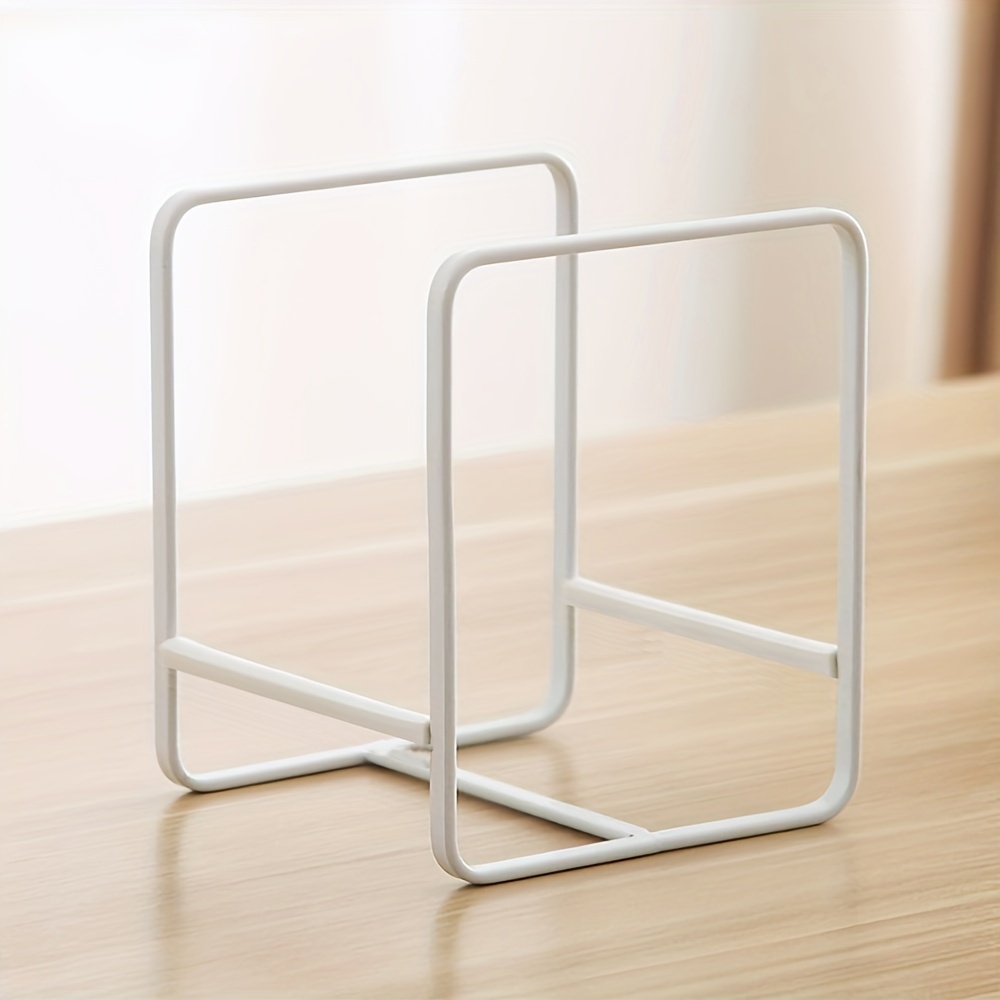 Plate Holder Organizers, Dish Storage Rack Upright Cabinet, Dish Drying Rack, Metal Dish Organizer Stand For Kitchen Countertop And Cupboard