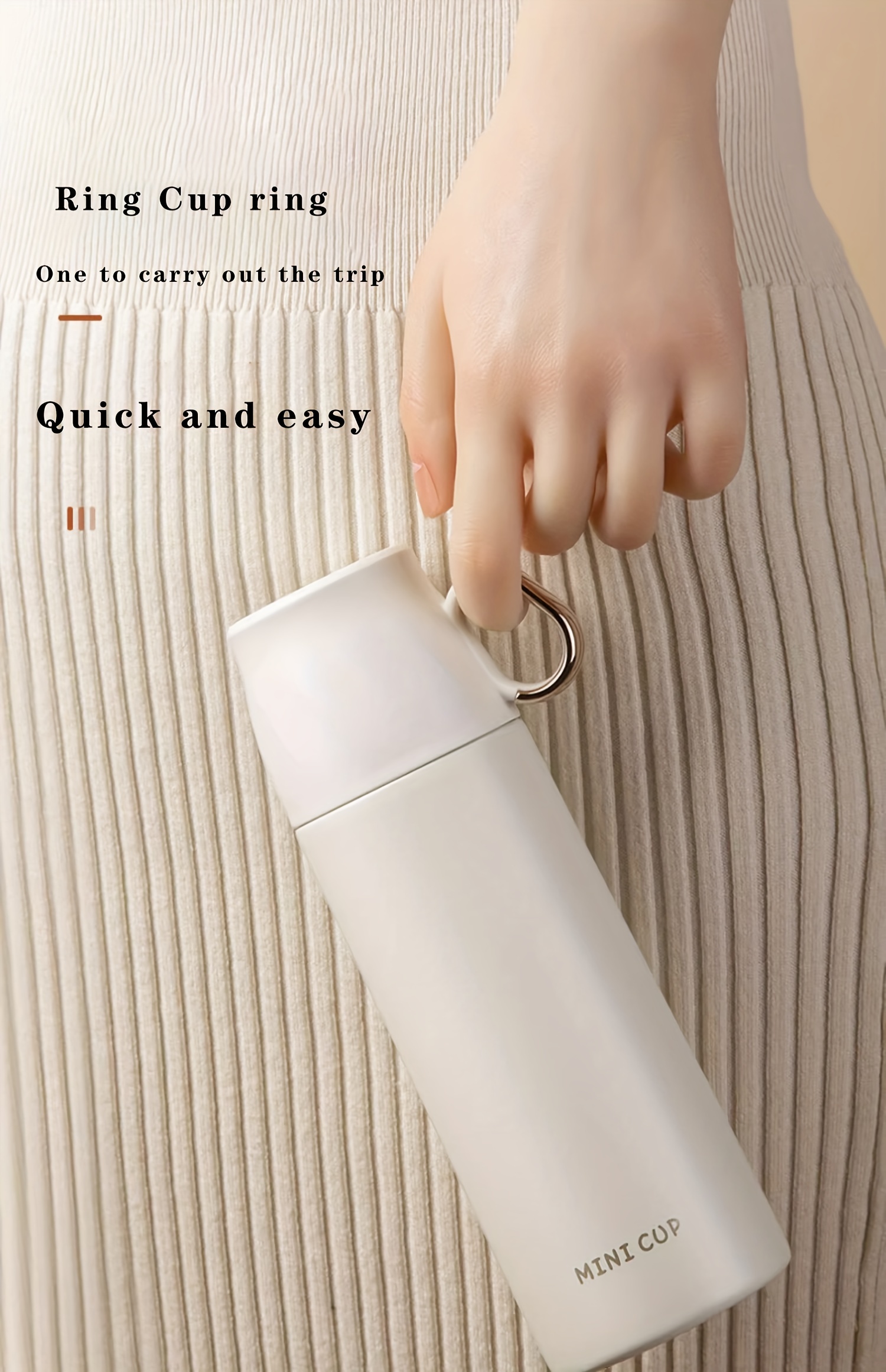 1pc Stainless Steel Thermal Cup, With Gift Box Set, Double Layer Leakproof Insulated Water Bottle, Keeps Hot And Cold Drinks For Hours, Suitable For Cycling, Backpacking, Office Or Car, School, Party, Camping, Travel Accessories