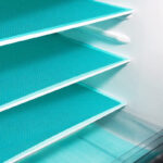 4pcs Washable Refrigerator Shelf Liners - Versatile, Easy-Install Kitchen Organizers for Freezers, Glass & Wire Shelves