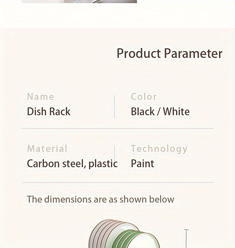 1pc Dish Drying Rack For Kitchen Countertop, Double Layers Large Capacity Dish Drying Rack With Drainboard Steel, Dish Drainer With Drainage Utensil Holder, For Dish, Knifes, Cup, Cutting Board (41.4 * 28.96 * 27.43cm), Kitchen Supplies