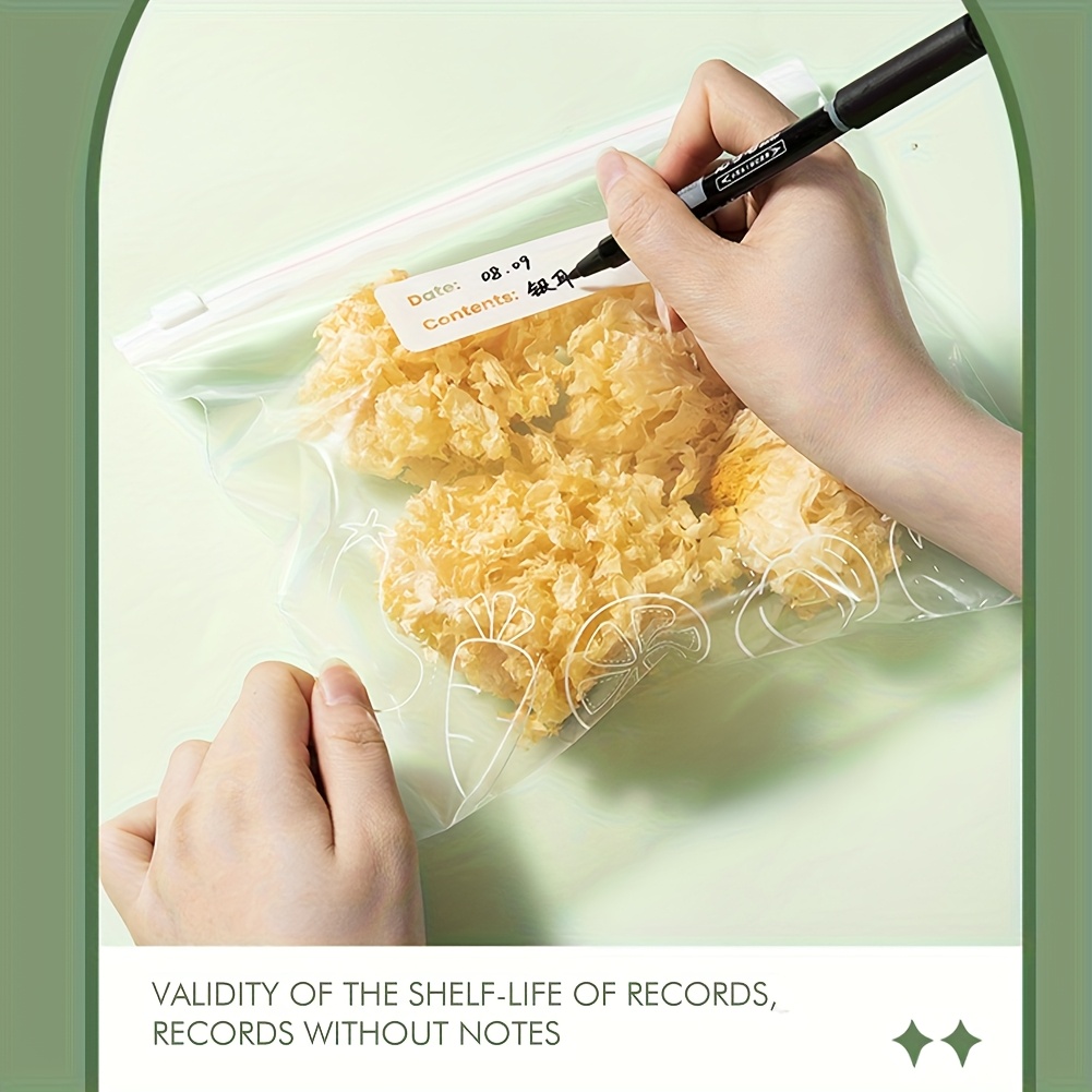 10/15/20pcs of 1 set, Reusable Zip Lock Bag Food Grade Transparent Storage Bag With Zipper Sealing Plastic Container Travel Freezer Camping Kitchen