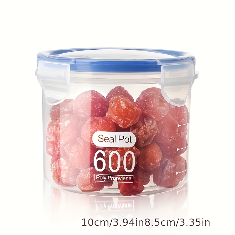 Choose one of 4 sizes, 1pcs Large Airtight Food Storage Containers - Moisture-Proof, Durable Seal, Suitable for Grains and More - Perfect for Kitchen and Fridge Organization