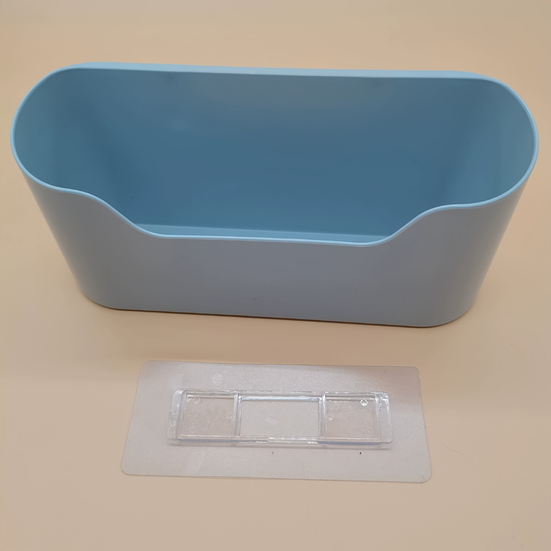 1pc Convenient Wall-Mounted Storage Box For Kitchen, Bathroom, Office, Bedroom, Punch-Free Cabinet Door Organizer For Home Kitchen Supplies