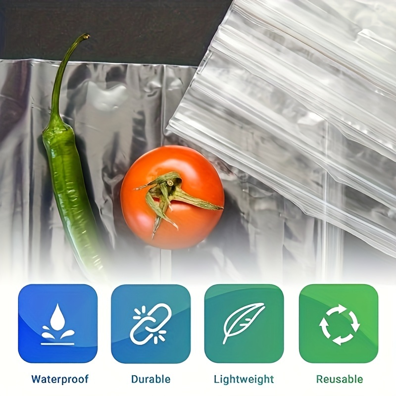 100pcs Reusable Clear Plastic Zipper Bags, 11.99cm x 11.99cm - Durable Polyethylene, Waterproof Storage Bags for Snacks, Nuts, Seeds, Candy | Ideal for Travel, Packaging, and Kitchen Supplies, Snack Storage|Transparent Zipper Bags|Secure Zipper Closure, Zipper Storage Bags