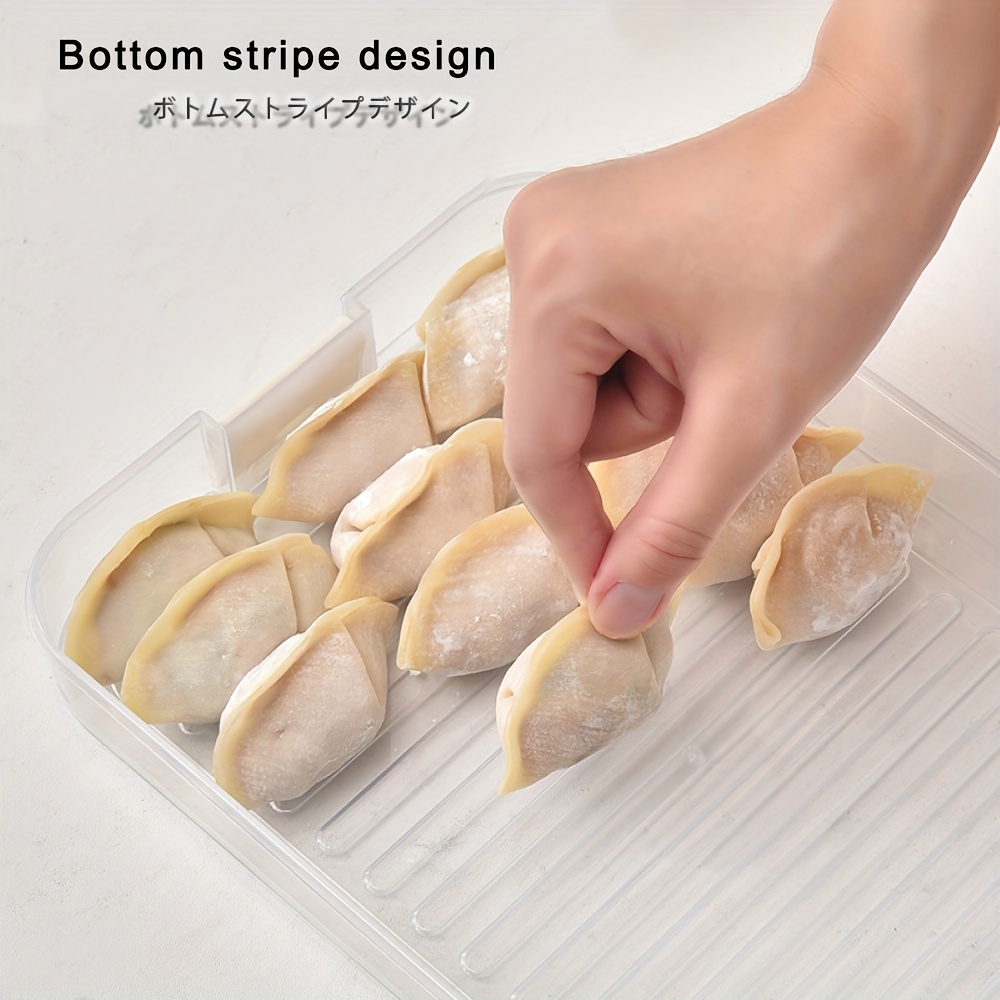 1pc dumpling box. 1/2/3/4 floors. Refrigerator storage box. Small item storage box. plastic. Handheld. Kitchen supplies. Housewear & Furnishings. Refrigerator storage container. ornament. Improve the quality of life