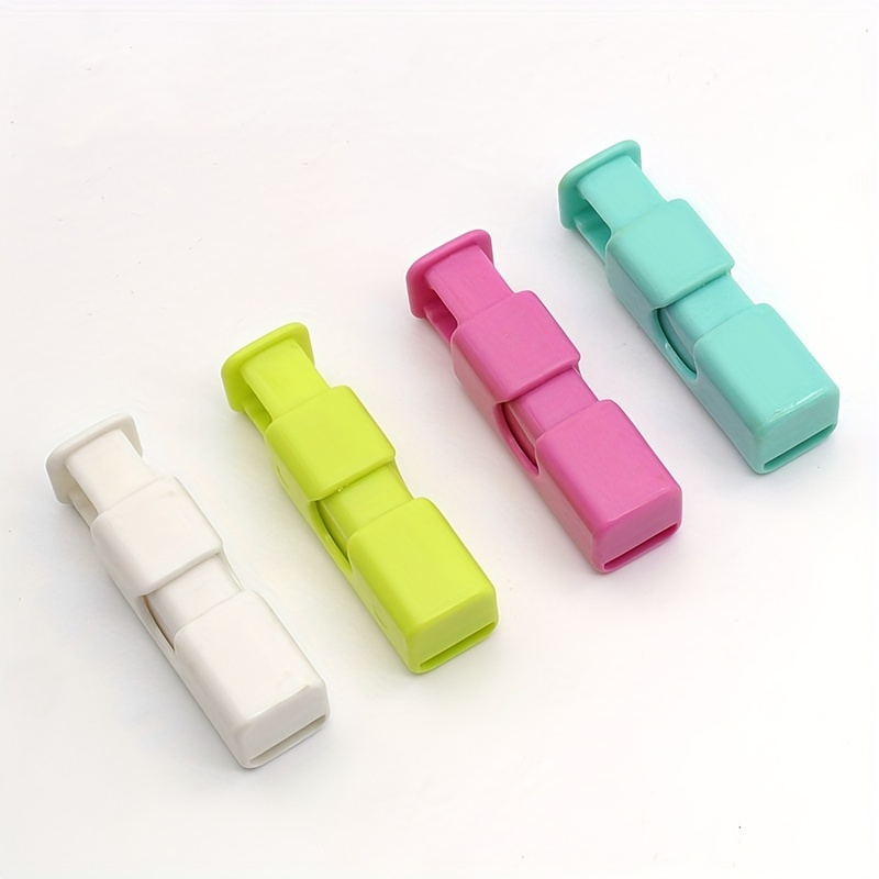 12-Pack Reusable Plastic Food Bag Clips - Non-Food Contact Bread Snack Bag Sealer Clamps for Kitchen Storage & Organization Accessories - Image 14