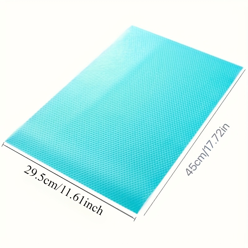 4 high-quality refrigerator liners - customizable cabinet mats, refrigerator dining table mats, washable, waterproof, and oil resistant mats for seamless kitchen organization - durable, slip resistant, suitable for shelves, freezers, cabine