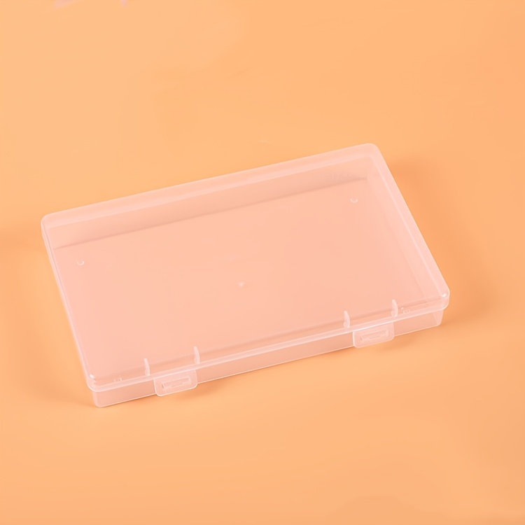 Durable Plastic Portable Butter Cheese Storage Box with Transparent Design, Flip-Top Lid, Dishwasher Safe, Square Shape for Kitchen & Restaurant Use