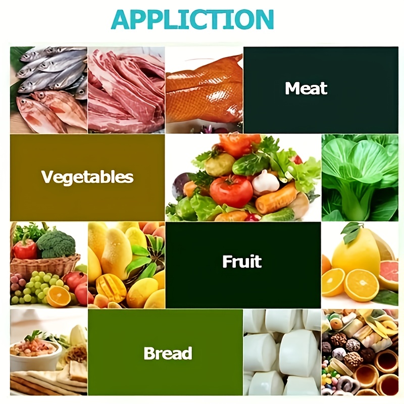 500cm Premium Vacuum Sealer Bags - Keep Food Fresh Longer, Various Sizes Available, No Electricity Needed - Perfect for Deli Meats, Grains & More