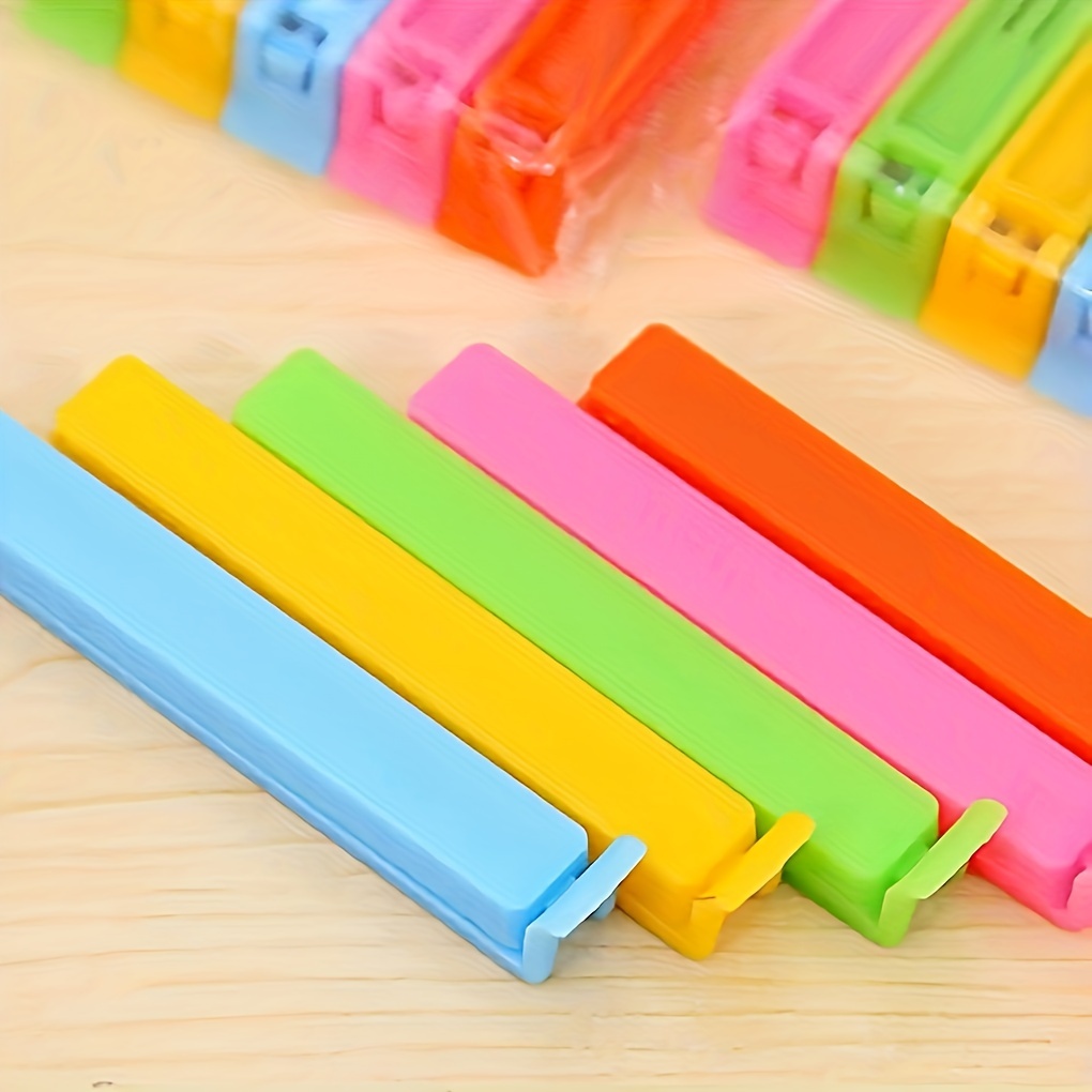 20pcs/10pcs/5pcs Plastic Food Bag Clip, Reusable Sealing Clip, Moisture-proof, Dust-proof, and Fresh-keeping Kitchen Storage Box and Storage Accessories - Image 7