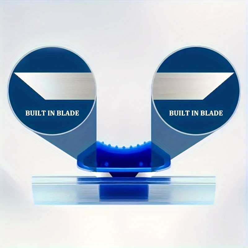 1/2pcs Sliding Cutter, Fresh-keeping Film Cutter, Plastic Cutting Box, Cutting Strip, Insertable Sliding Knife, Slicer, Household Simple Cutting, For Home Kitchen And Restaurant, Kitchen Organizers And Storage, Kitchen Accessories