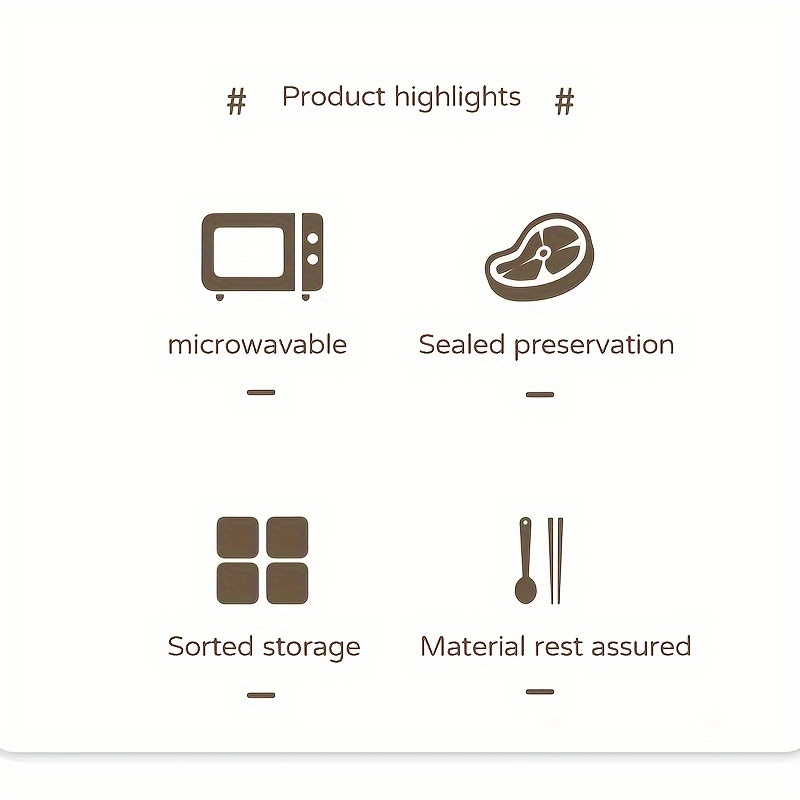 10pcs850ml/1400ml Refrigerator Fresh-keeping Box, Suitable for Kitchen, Refrigerator, Outdoor Food Storage Fresh-keeping Box, Sealed Fresh-keeping Box, Microwaveable Fresh-keeping Box, Stackable Design, Leak-proof Food Storage Container