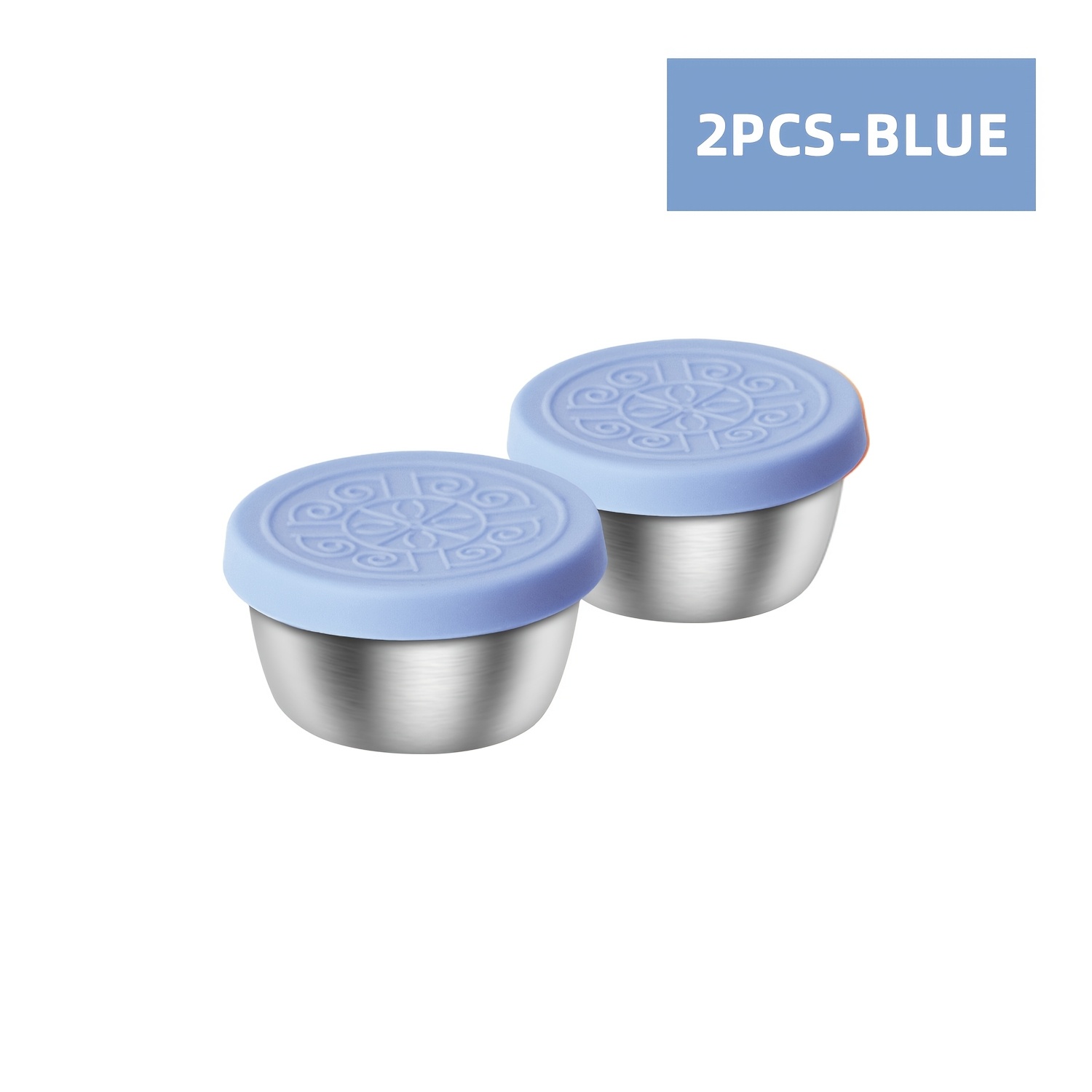 2/6x1.6oz Salad Dressing Containers with Lids, Small Leakproof Reusable Stainless Steel Salad Dressing Container to Go for Lunch Boxes, Sauce containers, Picnics, Travel Meal Prep And Kitchen Storage - Image 12