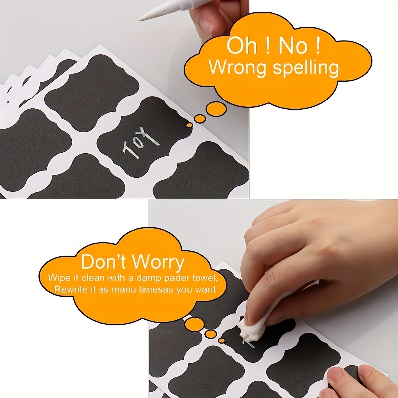 24pcs Reusable Label Paper and Pen Set for Organizing Airtight Food Storage Containers with Stackable Kitchen Organizer, Perfect for RVs, Picnics, Camping, Cereal, Flour, Sugar, and Pantry Essentials—A Must-Have for RV Organization