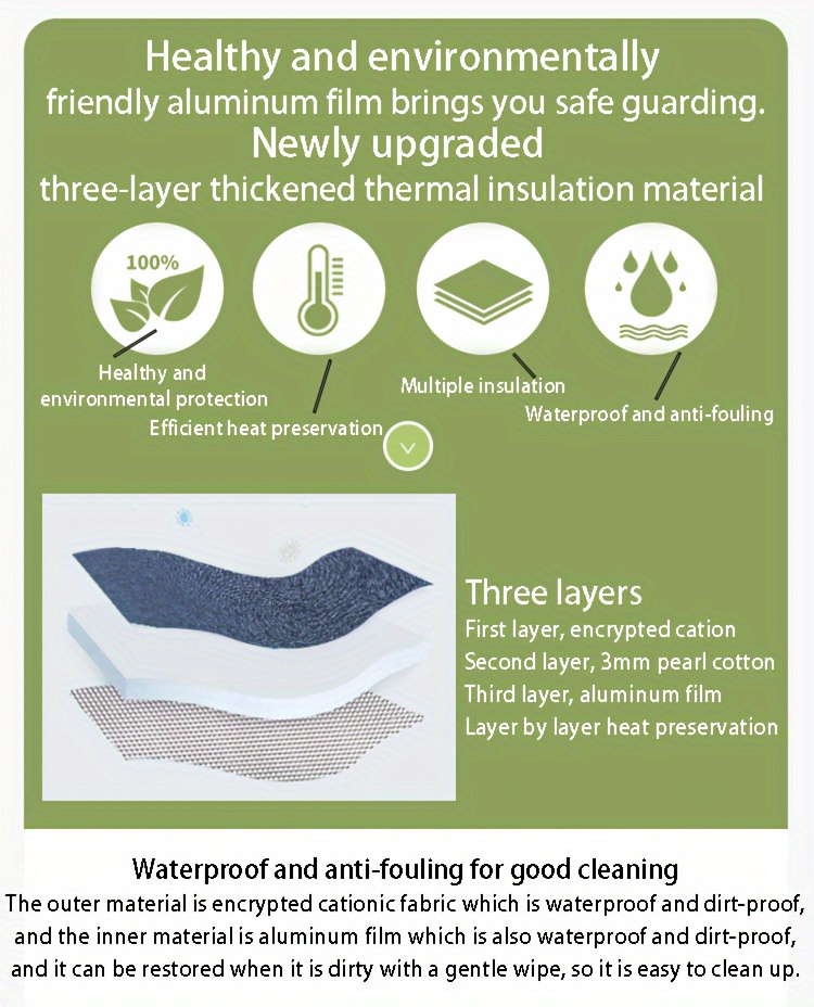 1pc Insulated Lunch Bag, Aluminum Foil Food Bag, Meal Package, Ice Pack, Student Lunch Bag, Lunch Bag, Large Capacity Insulated Dual-pocket Lunch Bag, Portable Lunch Box Bag