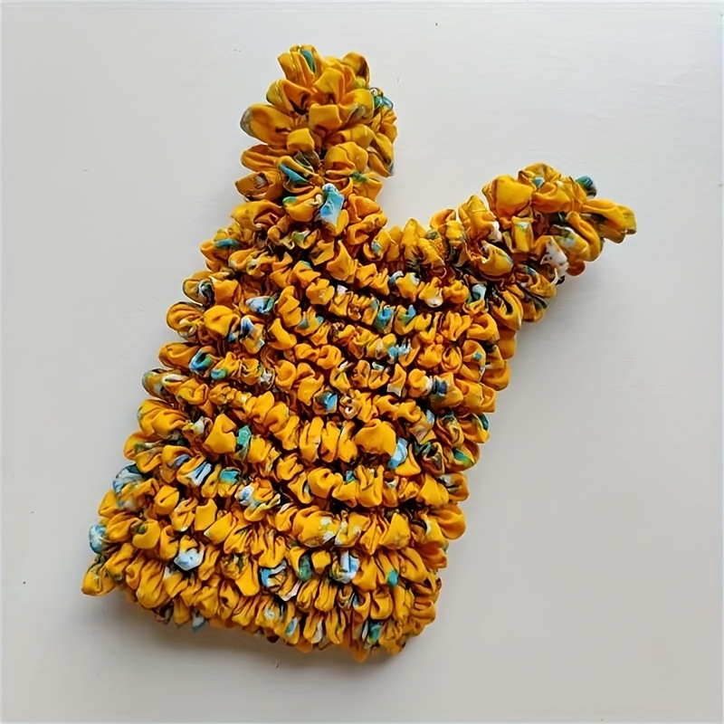 New Fashionable Magic Stretch Shopping Bag with Bubble Pleats, Multi-Functional and Machine Washable for Traveling and Daily Errands - Image 7