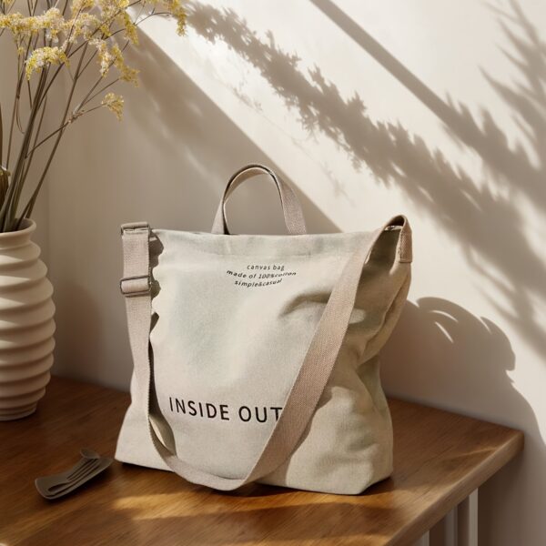 An all-season versatile crossbody and tote bag, a sturdy and durable storage pouch, simple and lightweight backpack suitable for young people and students with moderate capacity