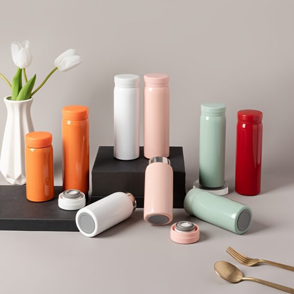 1/2 Stainless Steel Insulated Coffee Mug - Double-Wall Vacuum Flask, Suitable for Hot & Cold Beverages, 304 Material, Leak-Proof Lid, Durable, Multi-Purpose Use, Pocket-Friendly, Easy to Clean, Perfect Gift for Office, Travel, Gatherings, Thanksgiving, Father's Day, Back-to-School Season, Valentine's Day, Independence Day