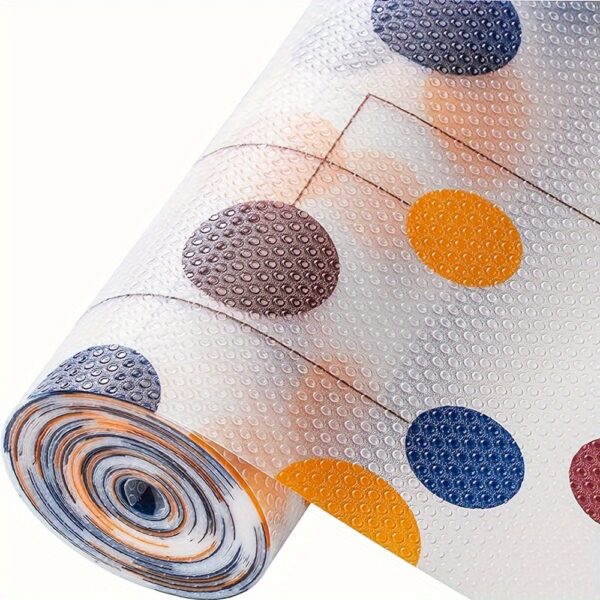 EVA Shelf Liners for Kitchen, Non-Adhesive, Washable Drawer Mats, Durable, Easy to Cut, for Cabinets, Pantry, Desk, Cupboard