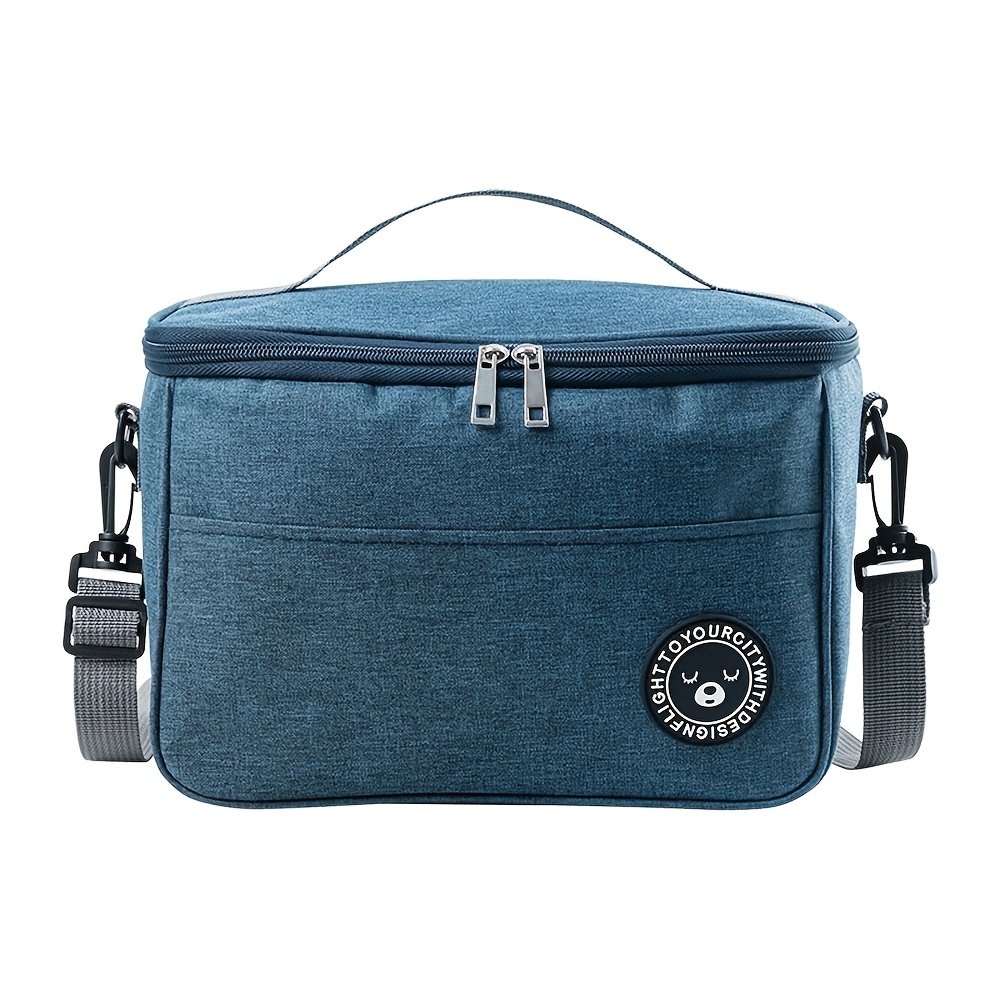 Insulated Lunch Bag with Bear Pattern - Easy Cleaning And Portable for School And Office - Keep Your Food Fresh And Delicious (Non-food contact),back to school