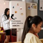 1pc Custom Photo Fridge Magnet - Personalized Magnetic Picture for Home, Mother, Wife - Unique Gift Idea, Special Holiday Keepsake & Party Decoration