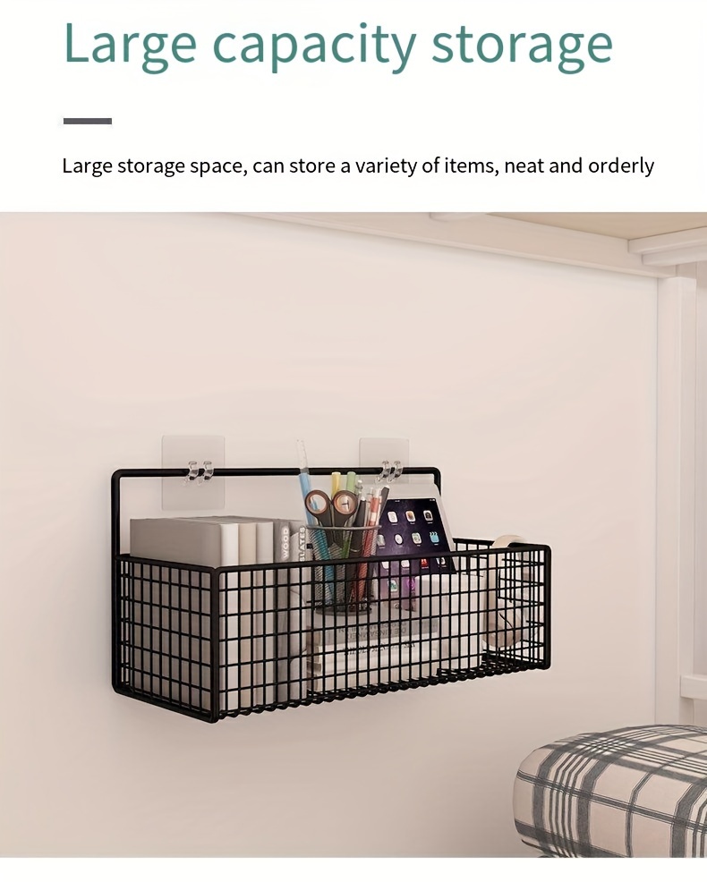 Modern Metal Wire Basket for Kitchen Storage: 31Cm/12.2Inch X 12Cm/4.72Inch X 8Cm/3.14Inch