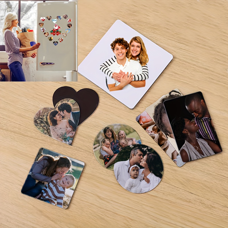 A Customizable Fridge Magnet for Home Kitchens And Dining Rooms, Featuring Personalized Photos. It'S Perfect for Showcasing Important Events Like Weddings, Birthdays, And Parties, And Can Be Used As Gifts Or Home Decor. Suitable for Decorating Homes, Offices, Schools, Cars, Mailboxes, And Lockers, These Decorative Magnets Serve As Reminders And Require No Electricity.