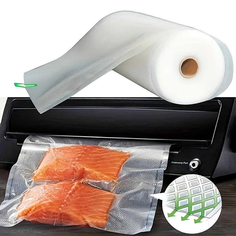 500cm Premium Vacuum Sealer Bags - Keep Food Fresh Longer, Various Sizes Available, No Electricity Needed - Perfect for Deli Meats, Grains & More