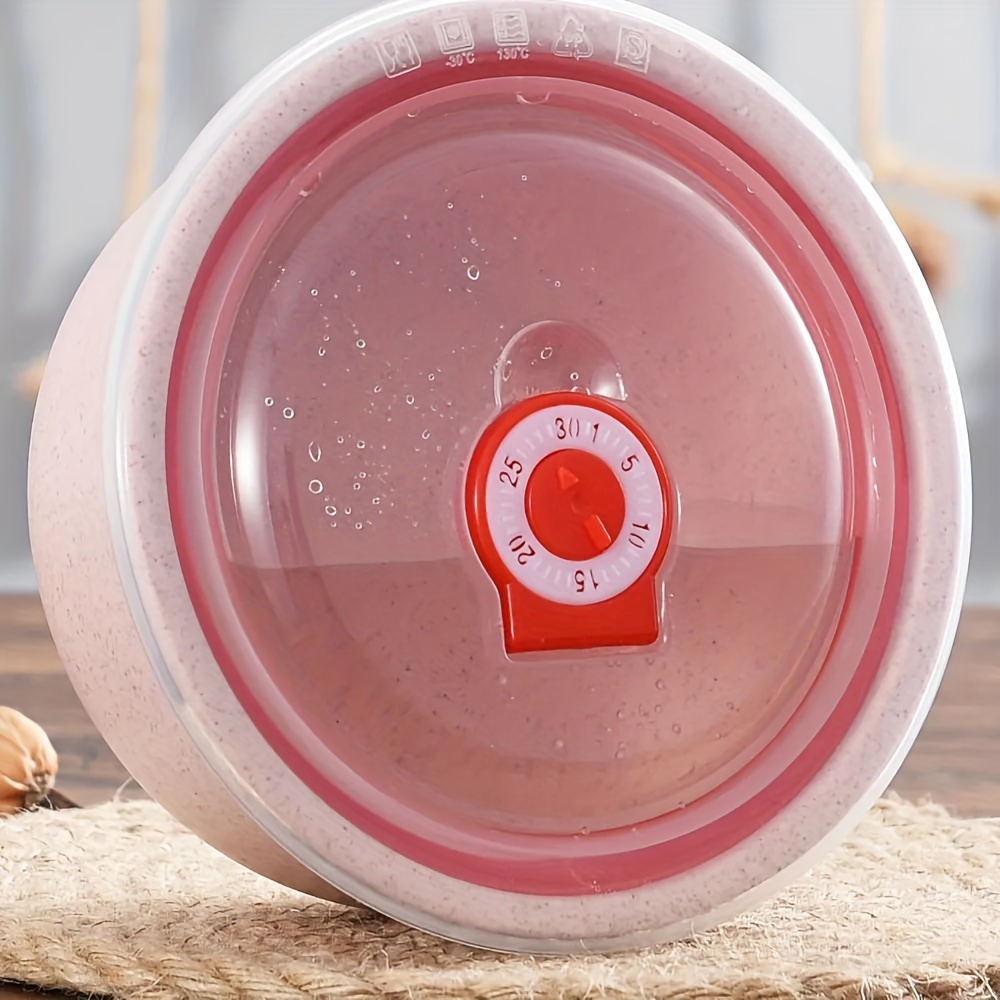 3pcs Wheat Straw Food Storage Containers, Microwave Safe, Leak Proof, BPA Free, Stackable Salad & Meal Prep Bowls, Kitchen Organizer