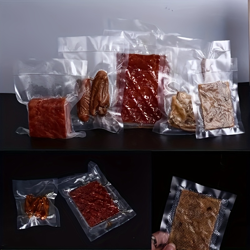 500cm Premium Vacuum Sealer Bags - Keep Food Fresh Longer, Various Sizes Available, No Electricity Needed - Perfect for Deli Meats, Grains & More