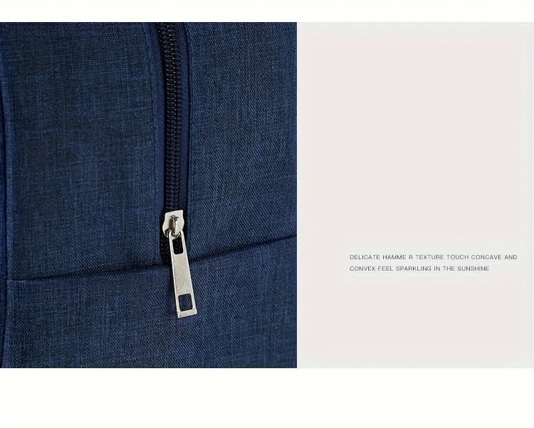 Reusable Insulated Lunch Bag, Leakproof Thermal Bento Bag, Aluminum Foil Rice Bag, Meal Box Bag, Ice Pack, Student Lunch Tote, Insulation Bag, Durable Oxford Fabric, Back-To-School Takeout Bag,Back to School