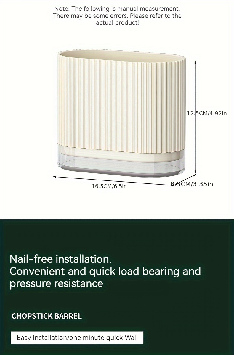 1pc Utensil Holder, Countertop Knife & Fork Storage Drain Box, Multifunctional Plastic Rectangular Drainage Fridge Box, For Spatula, Spoon, Knife, Chopsticks And Fork, Household Storage Supplies